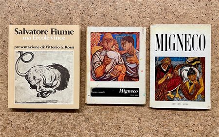 GIUSEPPE MIGNECO E SALVATORE FIUME - Lotto unico di 3 cataloghi