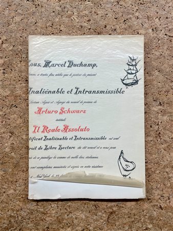 EDIZIONI GALLERIA SCHWARZ, MILANO - Arturo Schwarz. Il reale assoluto, 1964