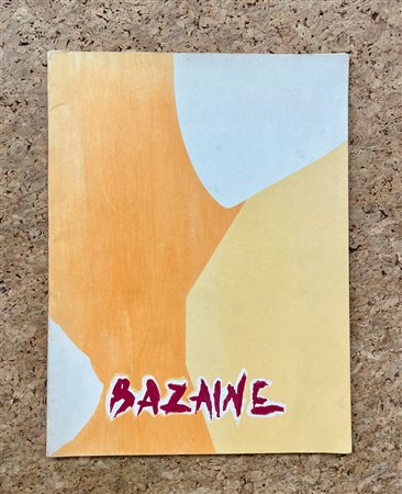 JEAN BAZAINE - Bazaine. Peintures récentes aquarelles, 1984