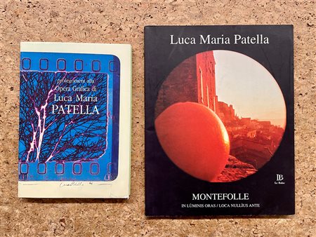 CATALOGHI AUTOGRAFATI (LUCA MARIA PATELLA) - Lotto unico di 2 cataloghi autografati: