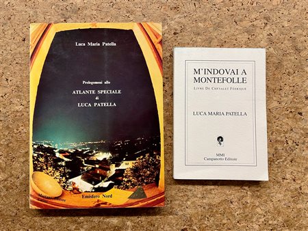 CATALOGHI AUTOGRAFATI (LUCA MARIA PATELLA) - Lotto unico di 2 cataloghi autografati: