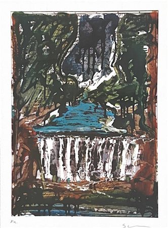 Mario Schifano, Lotto 3 serigrafie Autostrade