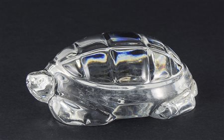 FERMACARTE IN CRISTALLO INCOLORE - UNCOLOURED CRYSTAL PAPER WEIGHT Baccarat,...