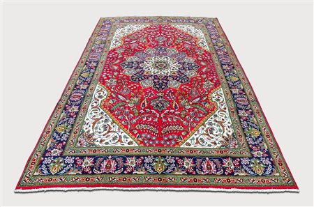 TAPPETO PERSIANO TABRIZ - OLD PERSIAN TABRIZ CARPET vecchia manifattura,...