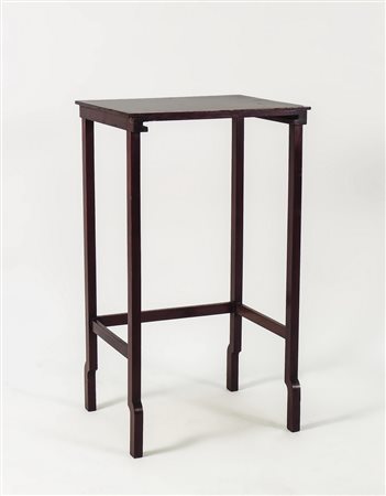 TAVOLINO DA APPOGGIO IN MOGANO - MAHOGANY TEA TABLE h cm 71x40x33