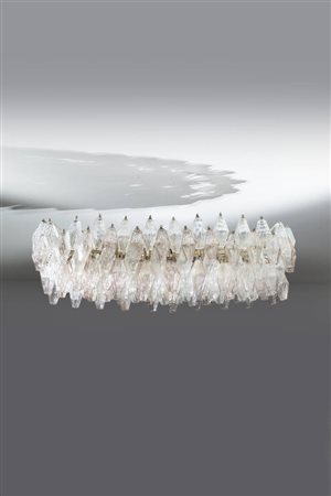 PAOLO VENINI<BR>Lampadario mod. Poliedri