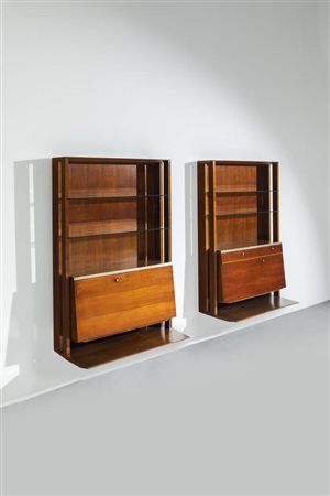 PRODUZIONE ITALIANA<BR>Coppia di librerie