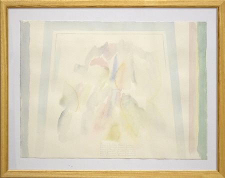 Riccardo Guarneri, Leggermente angelico, 2021, acrilico su cartoncino, cm...