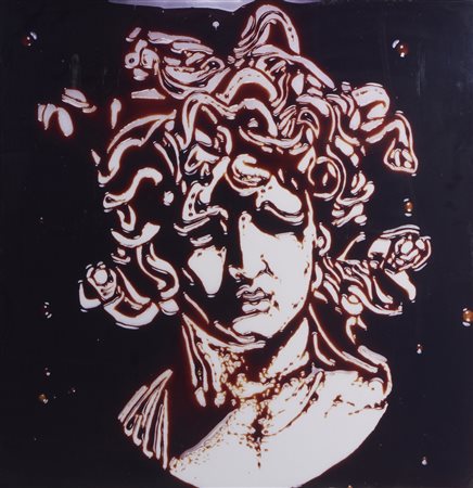 MUNIZ VIK (n. 1961) - MEDUSA, AFTER BERNINI (PICTURE OF CHOCOLATE), 2003.