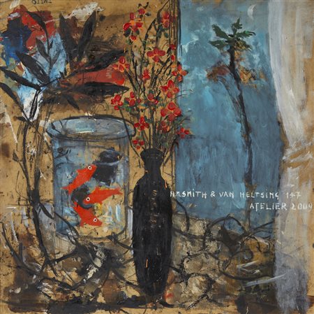 PIZZICANNELLA PIERO (n. 1955) - OMAGGIO A H.MATISSE, 2008.