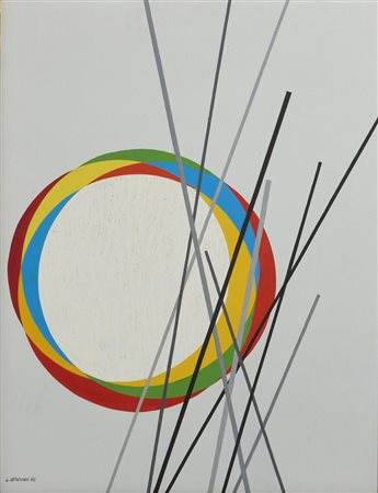 VERONESI LUIGI (1908 - 1998) - COSTRUZIONE SCIN  9, 1990.