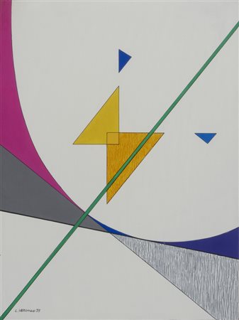 VERONESI LUIGI (1908 - 1998) - COMPOSIZIONE, 1975.