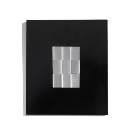 ALVIANI GETULIO (n. 1939) - SUPERFICIE A TESTURA VIBRATILE, ANNI '70.