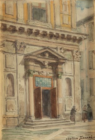 Arturo Ferrari (Milano 1861-1932)  - Milano, Chiesa di San Vito in Pasquirolo