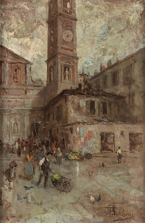 Giovanni Battista Todeschini (Lecco 1857-Milano 1938)  - Milano, Chiesa di Santo Stefano