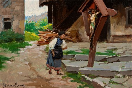 Italico  Brass (Gorizia 1870-Venezia 1943)  - In Cadore
