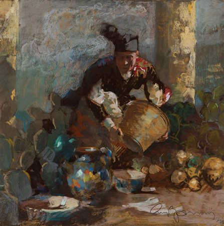 Pittore del secolo XX - Il vasaio