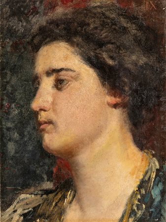 Luigi Nono (Fusina 1850-Venezia 1918)  - Popolana veneziana