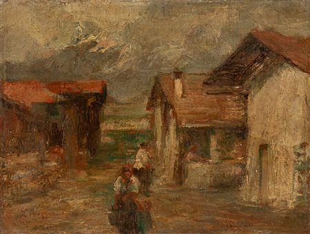 Leonardo Bazzaro (Milano 1853-1937)  - Valle d'Aosta