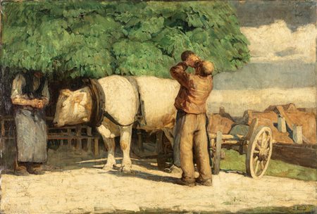 Attribuito a Ruggero Panerai (Firenze 1862-Parigi 1923) - Vita agreste