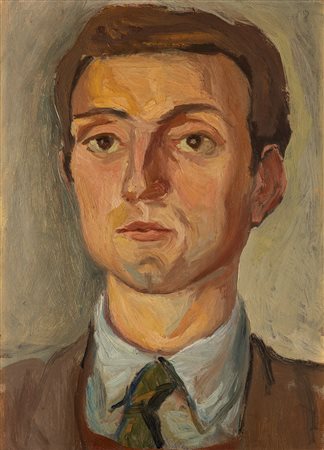Concetto Maugeri (Catania 1919-Roma 1951)  - Ritratto maschile