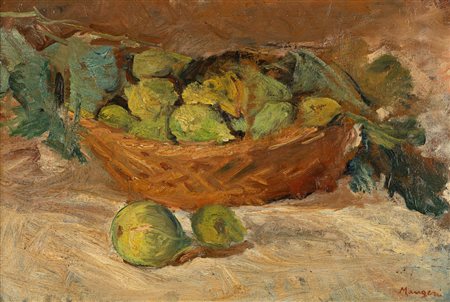 Concetto Maugeri (Catania 1919-Roma 1951)  - Natura morta