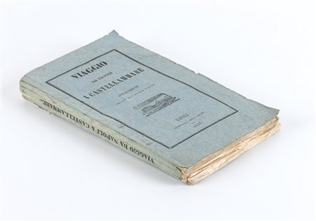 ALVINO FRANCESCO. VIAGGIO DA NAPOLI A CASTELLAMMARE. Napoli 1845 