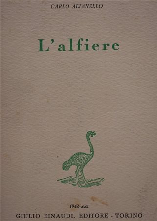 ALIANELLO, Carlo. L’ALFIERE. 1942. 