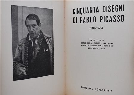 CINQUANTA DISEGNI DI PABLO PICASSO (1905-1938). 1943. 