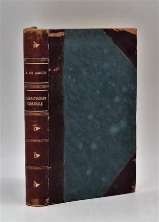 DE AMICIS, Edmondo. CINEMATOGRAFO CEREBRALE. 1909. 