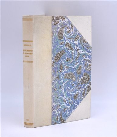 MONTALE, Eugenio. QUADERNO DI QUATTRO ANNI. 1977. 