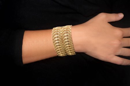 Importante bracciale a fascia