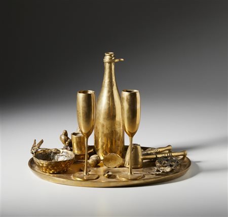 SPOERRI DANIEL (n. 1930) - L'HEURE BLEUE, 1991.