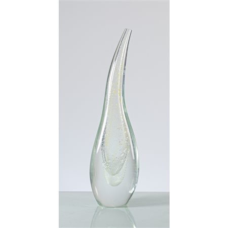 FLAVIO POLI (Attr.le), Vaso a goccia in vetro