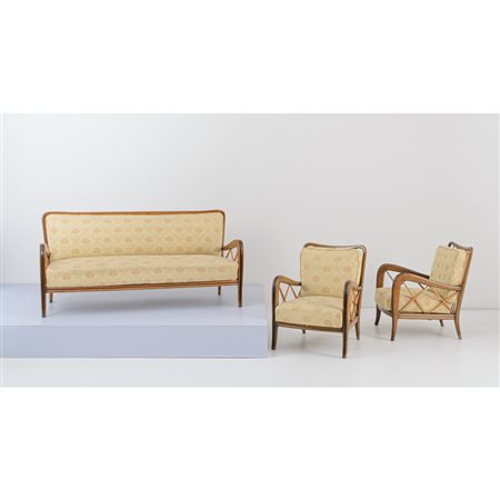 PAOLO BUFFA (Attr.le), Un divano a due posti e due poltrone