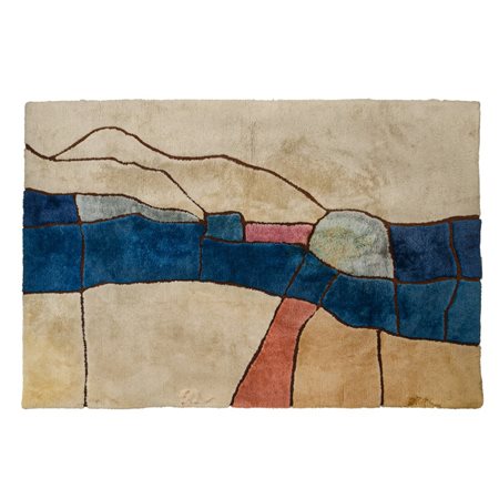 PRODUZIONE SCANDINAVA 1970 ca., Tappeto rettangolare