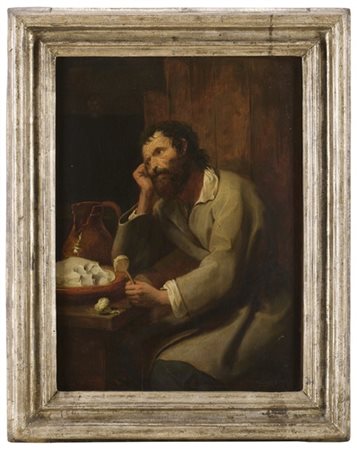 Scuola olandese del secolo XVIII

"Il mangiatore di ricotta"
olio su tavola (cm