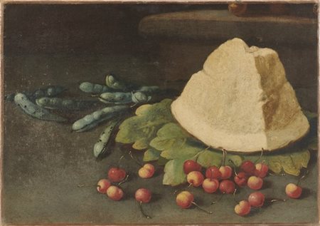 Pseudo Resani (attr.)

"Composizione con frutta e formaggio"
olio su tela (cm 43