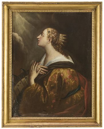 Scuola veneta del secolo XVII

"Santa Caterina d'Alessandria"
olio su tela (cm
