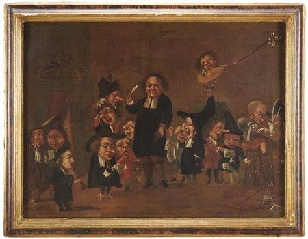 Artista bresciano del secolo XVIII, seguace di Faustino Bocchi

"La lezione di