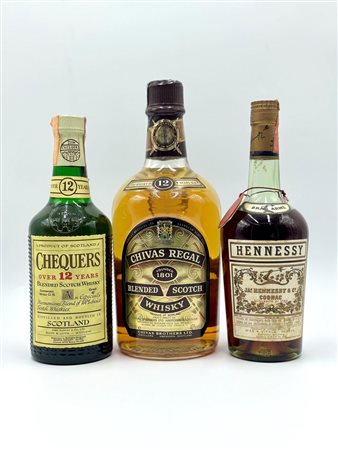  
Chequers - Chivas Regal - Hennessy Cognac 
Scozia 0,7