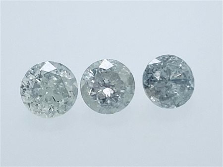 3 DIAMANTI 1,41 CT I-K - I3 - C21220-10