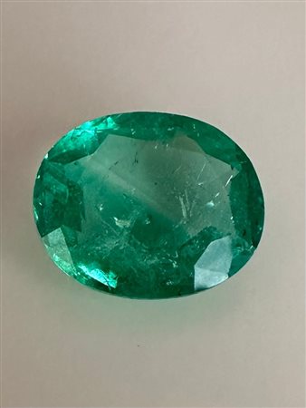 SMERALDO COLOMBIANO GRS 4,97 CT VERDE VIVIDO - ONP31202