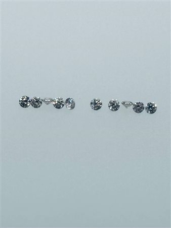 10 DIAMANTI 0,25 CT J-K - CLARITY VS1-2 - C20302-2