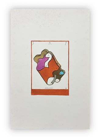 BRUNO CHERSICLA (1937-2013) - Senza Titolo, 1983