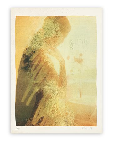 MIMMO ROTELLA (1918-2006)  - Riflessione