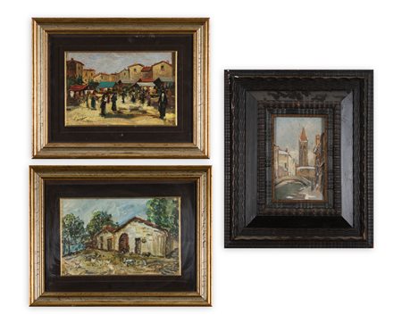 AUTORI VARI - Lotto unico di 3 opere