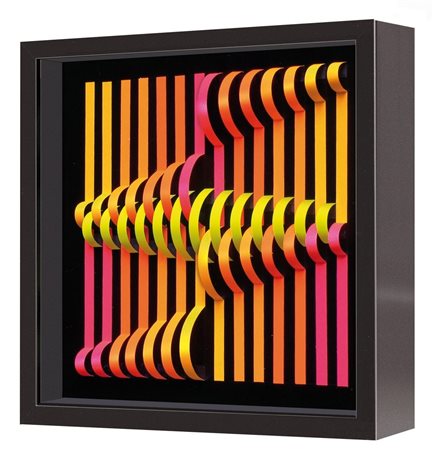 DARIO ZAFFARONI (1943) - Polidinamiche fluorescenti, 2022