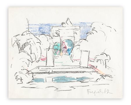 ATTILIO FORGIOLI (1933) - Senza Titolo, 1987