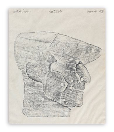 BRUNO CHERSICLA (1937-2013) - Umberto Saba, 1977